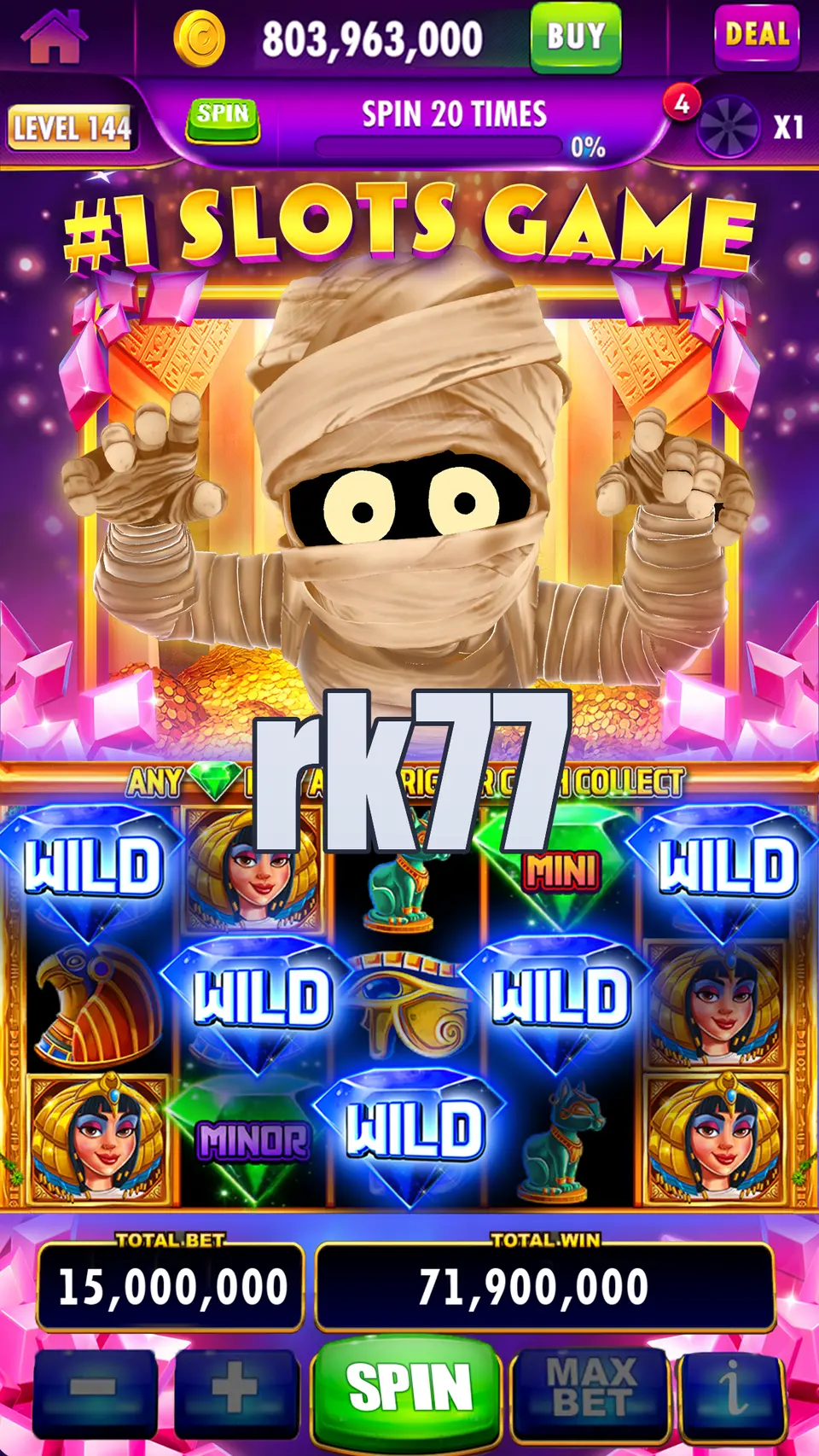 rk77 Tangkapan Layar - APK Resmi
